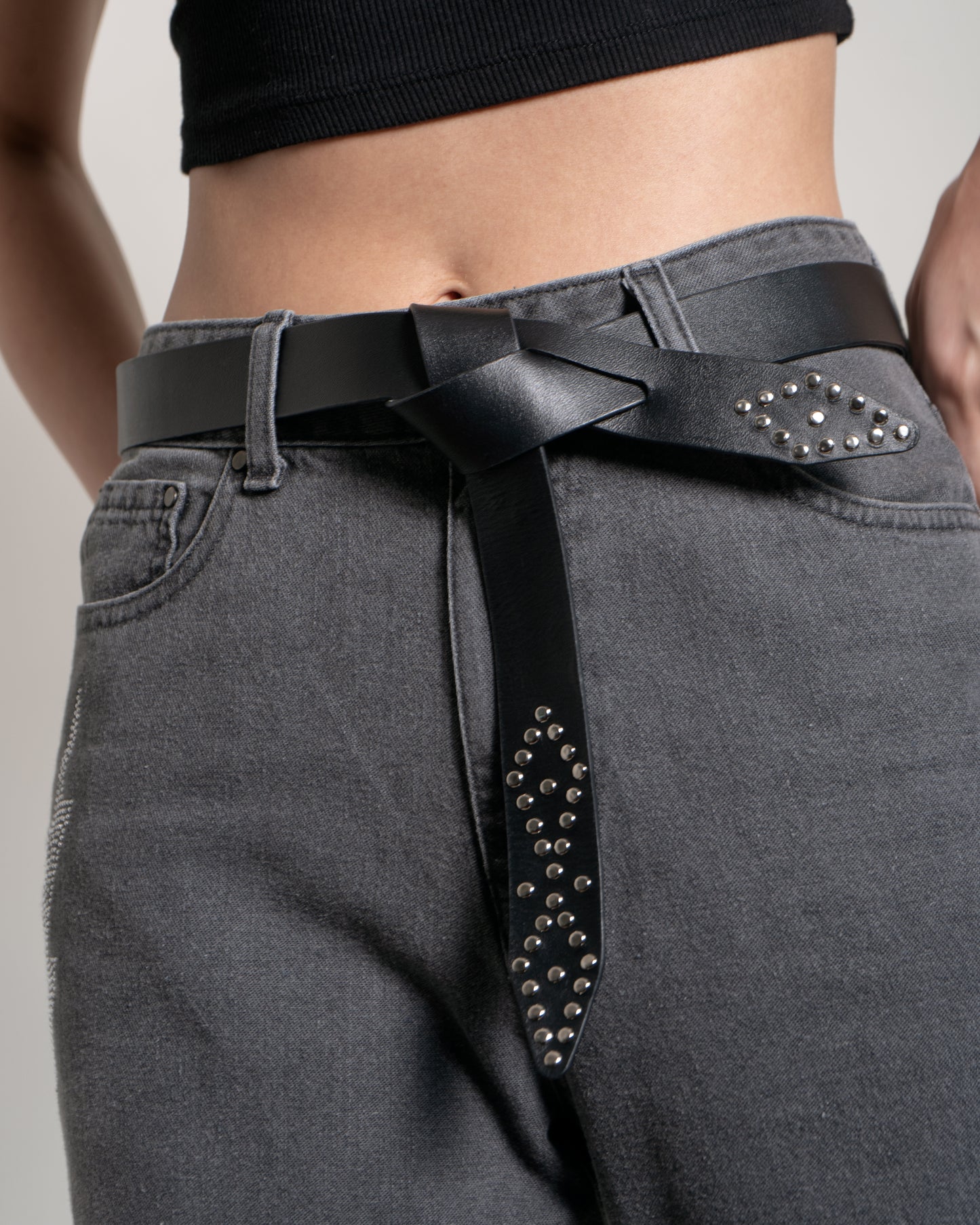 Enredo Belt- Doble Faz Detalle Taches